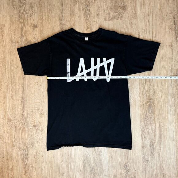 Lauv Concert T-Shirt Autumn Tour 2019 Black White Print Size M Music Tee - Picture 4 of 5